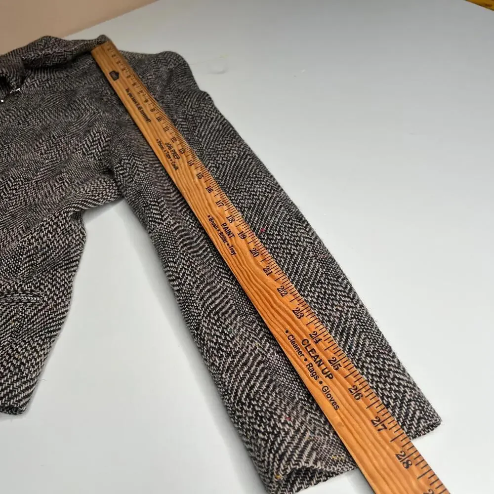 90s Vintage J. London‎ Women’s Wool Tweed Jacket Size 8 – Made in Ukraine